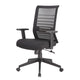 Zara Rolling Task Chair | Black Mesh | Adjustable Arms & Tilt Tension BM344446