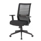 Zara Rolling Task Chair | Black Mesh | Adjustable Arms & Tilt Tension BM344446