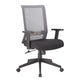 Zara Rolling Task Chair | Grey Black Mesh | Synchro-Tilt & Gas Lift BM344447