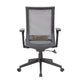 Zara Rolling Task Chair | Grey Black Mesh | Synchro-Tilt & Gas Lift BM344447