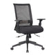Rolling Task Chair | Black Mesh | Foam Padded Built-in Seat Slider BM344448