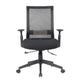 Rolling Task Chair | Black Mesh | Foam Padded Built-in Seat Slider BM344448