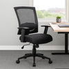 Rolling Task Chair | Black Mesh Back | Nylon Base | Height Adjustable BM344450