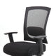 Oyo Rolling Task Chair w Seat Slider & Lift | Black Mesh Back BM344452