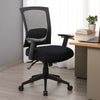 Oyo Rolling Task Chair w Seat Slider & Lift | Black Mesh Back BM344452