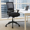 Oyo Rolling Task Chair w Seat Slider & Lift | Black Mesh Back BM344452