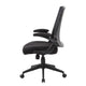 Rolling Task Chair w Flip Arms | Black Mesh | Spring Tilt Mechanism BM344455