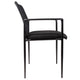 Vayu Guest Armchair | Black Mesh | Steel Frame | Stackable up to Four BM344460