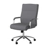 Megh Rolling Executive Conference Chair | Gray Vinyl | Lumbar Support BM344466