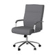Megh Rolling Executive Conference Chair | Gray Vinyl | Lumbar Support BM344466