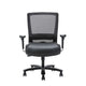 Heavy Duty Office Chair | Black Mesh & Faux Leather | 400lbs Capacity BM344469