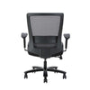 Heavy Duty Office Chair | Black Mesh & Faux Leather | 400lbs Capacity BM344469