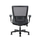 Heavy Duty Office Chair | Black Mesh & Faux Leather | 400lbs Capacity BM344469