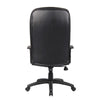 Mala High Back Office Chair | Black Faux Leather | Spring Tilt Mechanism BM344471