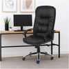 Mala High Back Rolling Swivel Office Chair | Black Faux Leather | Tilt Lock BM344472