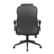 Yang Executive High-Back Armchair w Caster Wheels | Black Vinyl BM344483