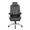 Kelly Rolling Executive Armchair | Black Stitched-Back Caressoftplus BM344486