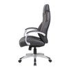 Kelly Rolling Executive Armchair | Black Stitched-Back Caressoftplus BM344486