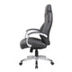 Kelly Rolling Executive Armchair | Black Stitched-Back Caressoftplus BM344486