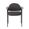 Wade Diamond Stackable Chair | Molded Cap | Waterfall Seat | Black Crepe BM344512