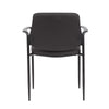 Jill Diamond Stacking Chair | Square Back | Waterfall Seat | Black Crepe BM344514
