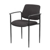 Jill Diamond Stacking Chair | Square Back | Waterfall Seat | Black Crepe BM344514