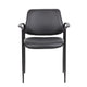 Jill Diamond Stacking Chair | Square Waterfall Seat | Black Caressoft BM344515