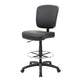 Hya Heavy Duty Swivel Office Stool w Footring | Black Cushions BM344531