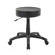 Swivel Stool w 18-23’’ Adjustable Height | Round Black Vinyl Seat BM344538