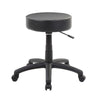 Swivel Stool w 18-23’’ Adjustable Height | Round Black Vinyl Seat BM344538