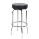 Multi Functional Stool w Chrome Legs & Black Molded Foam Seat BM344539