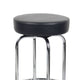 Multi Functional Stool w Chrome Legs & Black Molded Foam Seat BM344539