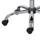 Fea Medical Swivel Stool | Round Beige Padded Seat | Rolling Chrome Base BM344540
