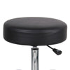 Fea Medical Swivel Stool | Round Black Padded Seat | Rolling Chrome Base BM344541