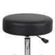 Fea Medical Swivel Stool | Round Black Padded Seat | Rolling Chrome Base BM344541
