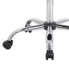 Fea Medical Swivel Stool | Round Gray Padded Seat | Rolling Chrome Base BM344542