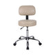 Fea Rolling Medical Swivel Stool | Round Beige Padded Seat | Low Back BM344543