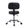 Fea Rolling Medical Drafting Swivel Stool | Round Black Padded Seat | Low Back BM344544