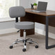 Fea Medical Drafting Swivel Stool | Round Gray Padded Seat & Low Back BM344545