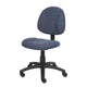 Jea Swivel Posture Chair | Contoured Seat & Back | Blue Tweed | Wheels BM344552