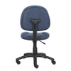 Jea Swivel Posture Chair | Contoured Seat & Back | Blue Tweed | Wheels BM344552