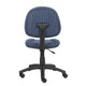 Jea Swivel Posture Chair | Contoured Seat & Back | Blue Tweed | Wheels BM344552