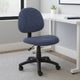 Jea Swivel Posture Chair | Contoured Seat & Back | Blue Tweed | Wheels BM344552