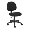 Jea Swivel Posture Chair | Contoured Seat & Back | Black Tweed | Wheels BM344553
