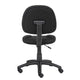 Jea Swivel Posture Chair | Contoured Seat & Back | Black Tweed | Wheels BM344553