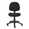 Jea Swivel Posture Chair | Contoured Seat & Back | Black Tweed | Wheels BM344553