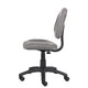 Jea Swivel Posture Chair | Contoured Back | Gray Tweed | Wheels BM344555