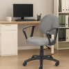 Jea Swivel Posture Chair | Loop Arms | Gray Tweed | Rolling Wheels BM344563