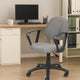 Jea Swivel Posture Chair | Loop Arms | Gray Tweed | Rolling Wheels BM344563