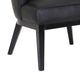 Yoma Reception Guest Chair | Smooth Black Vinyl | Rounded Backrest BM344571